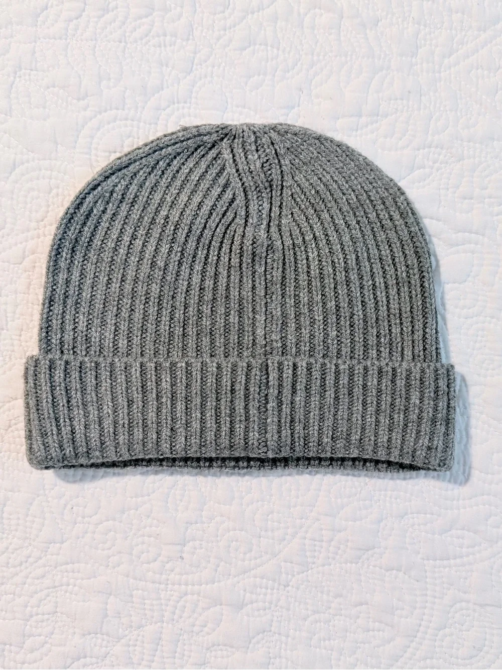The North Face | Logo Box Cuffed Beanie | One Size | Gray